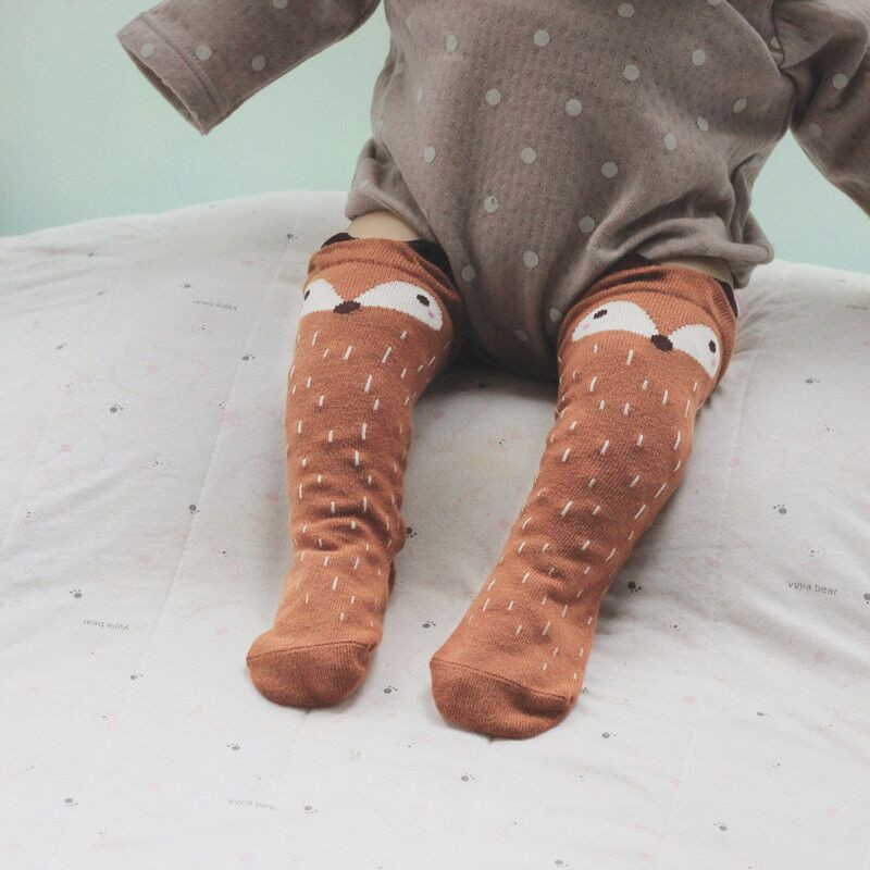 Cartoon Baby Knee High Socks